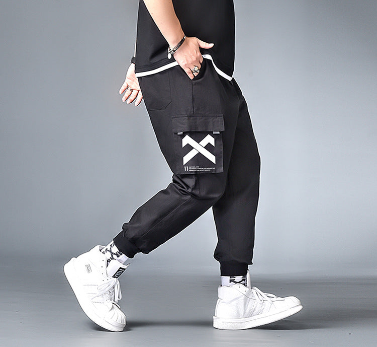 PLUS SIZE MEN'S COTTON CARGO PANTS