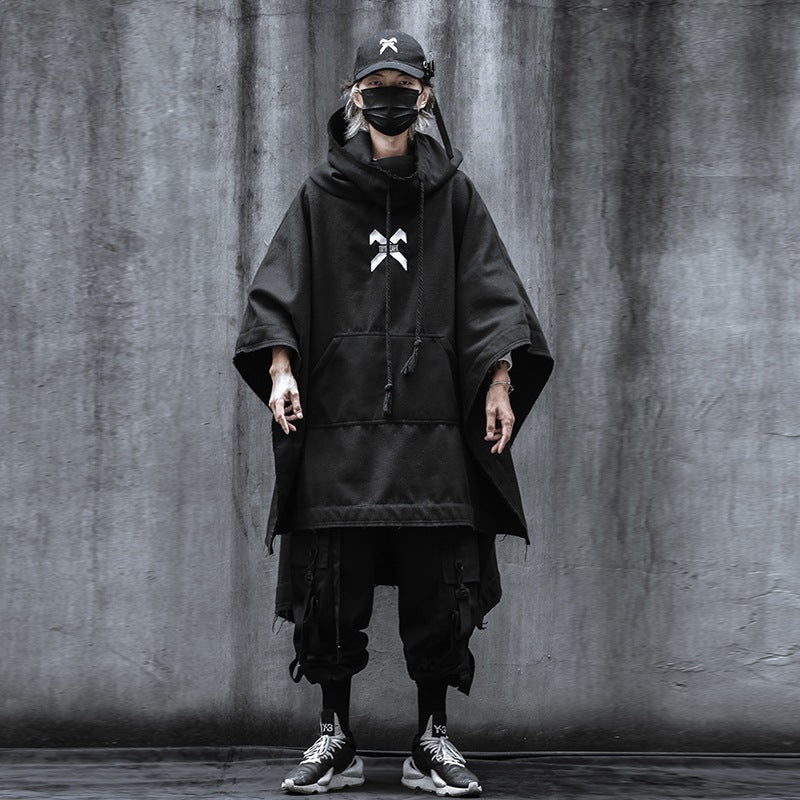 PANCHO CLOAK OVERSIZED HOODIE