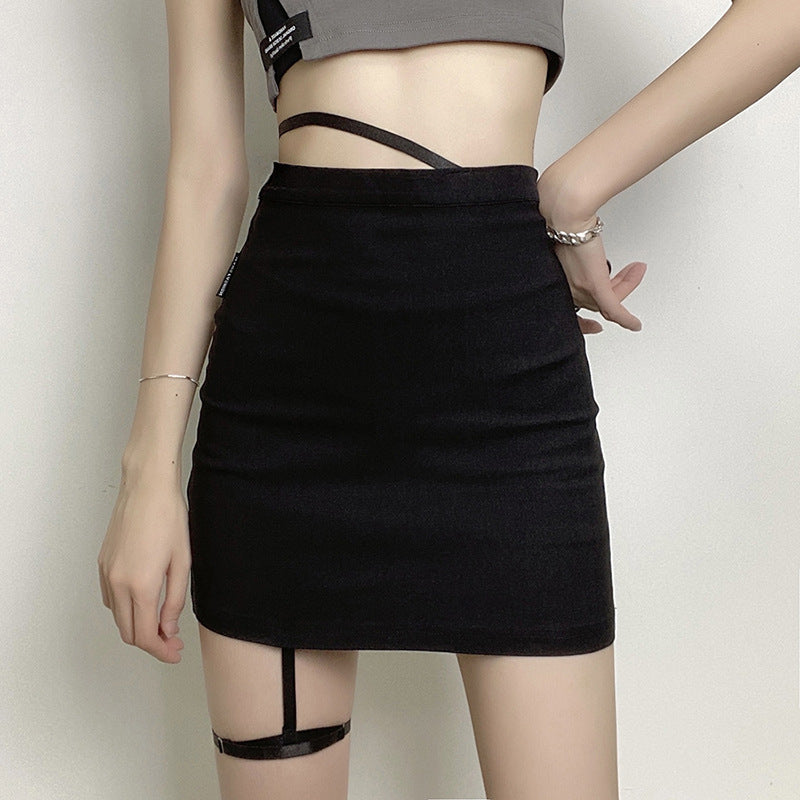 PENCIL GARTER SKIRT